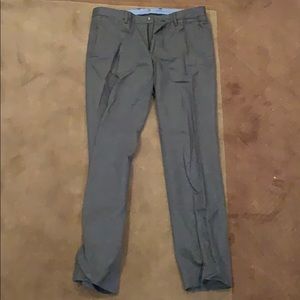 Bonobos Charcoal Gray Slim Straight Chinos